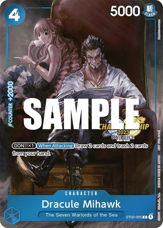 Image for Dracule Mihawk (CS 2023 Celebration Pack) - One Piece Card Game