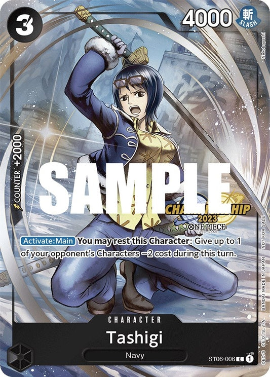 Image for Tashigi (CS 2023 Celebration Pack) - One Piece Card Game