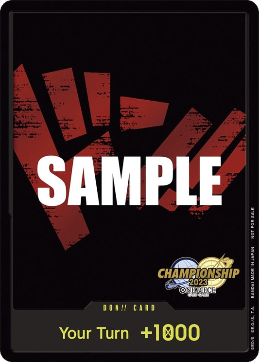 Image for DON!! Card (CS 2023 Celebration Pack) - One Piece Card Game