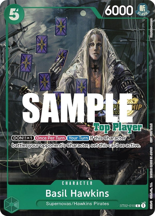 Image for Basil Hawkins (CS 2023 Top Players Pack) - One Piece Card Game