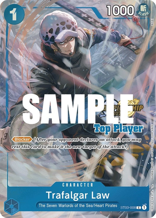 Image for Trafalgar Law (CS 2023 Top Players Pack) - One Piece Card Game