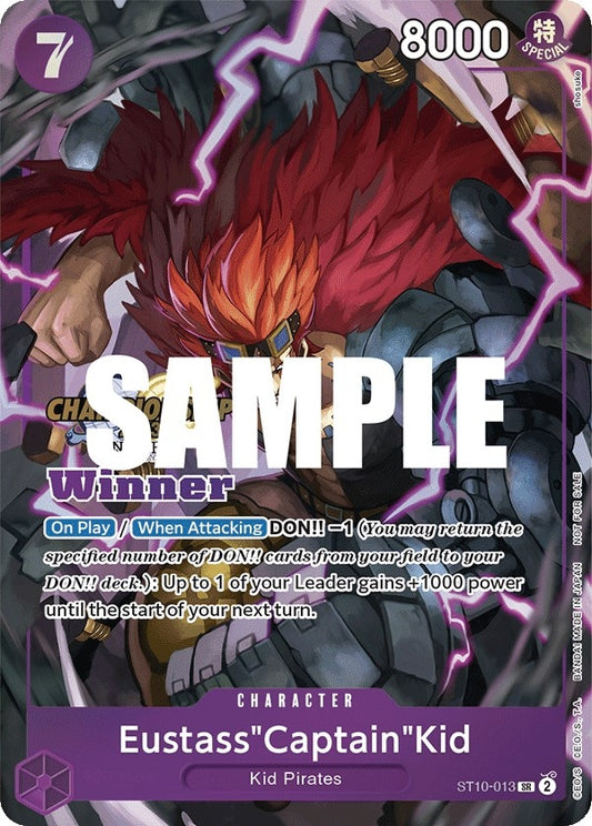 Image for Eustass"Captain"Kid (CS 2023 Top Players Pack) [Winner] - One Piece Card Game