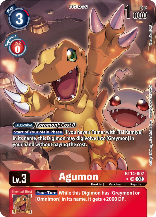 Image for Agumon (Alternate Art) - Digimon Card Game