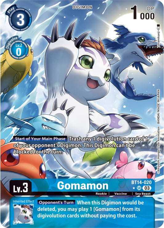 Image for Gomamon (Alternate Art) - Digimon Card Game