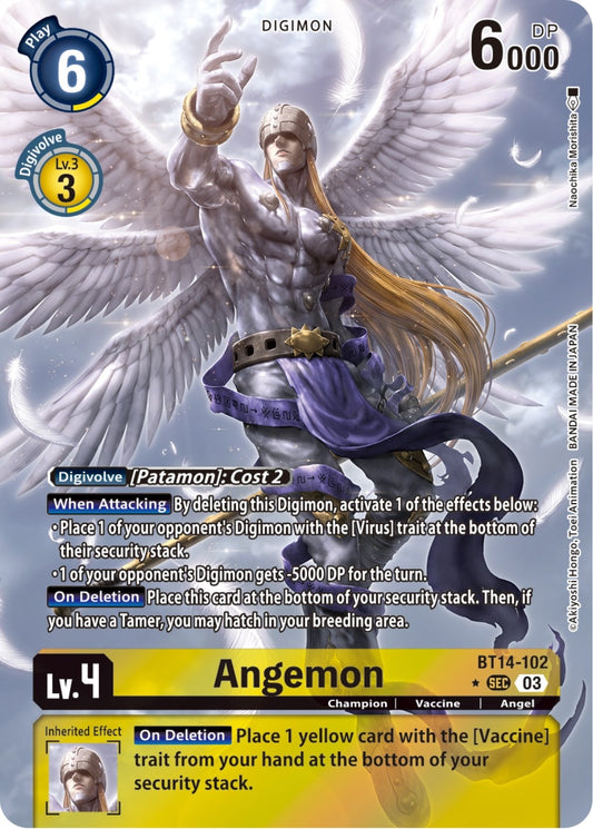 Image for Angemon (Alternate Art) - Digimon Card Game
