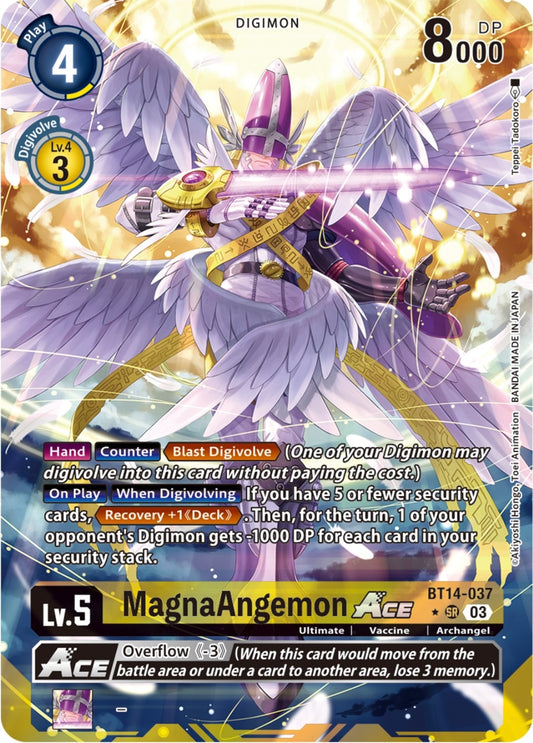 Image for MagnaAngemon ACE (Alternate Art) - Digimon Card Game