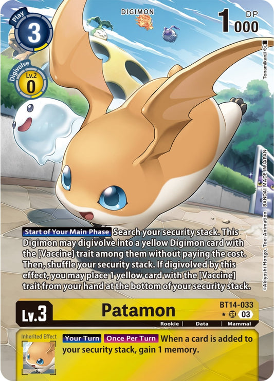 Image for Patamon (Alternate Art) - Digimon Card Game