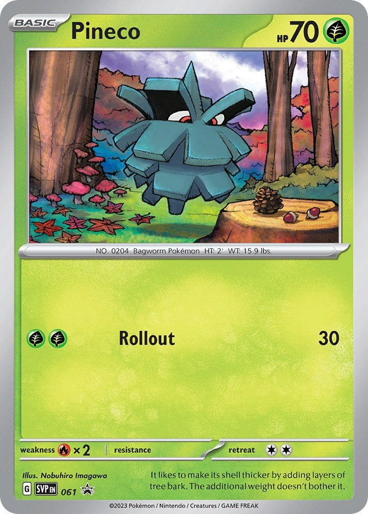 Image for Pineco - 061 - Pokemon