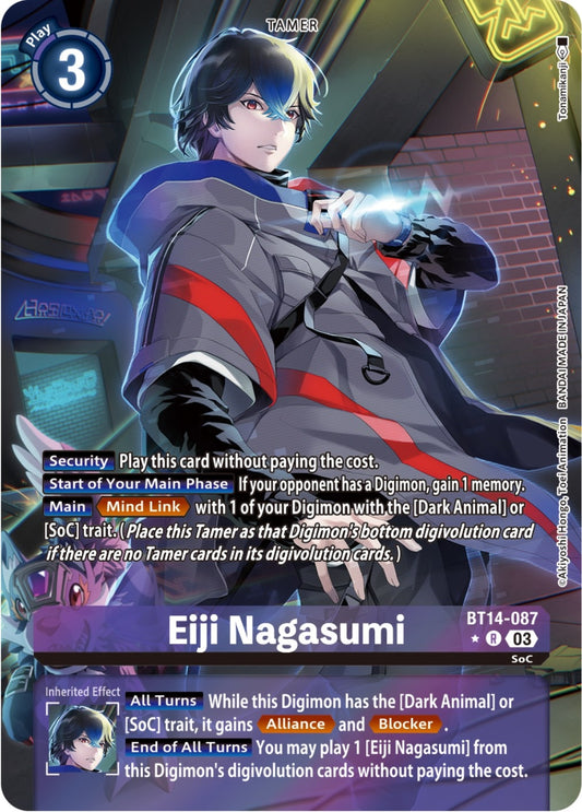 Image for Eiji Nagasumi (Alternate Art) - Digimon Card Game