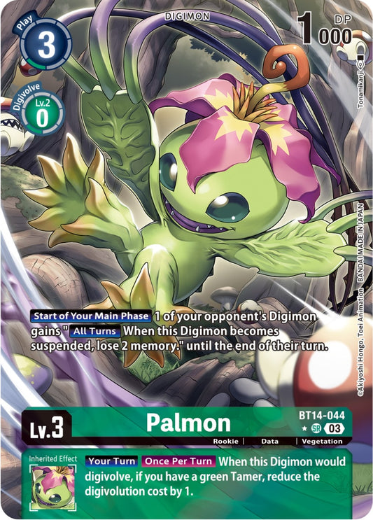 Image for Palmon (Alternate Art) - Digimon Card Game