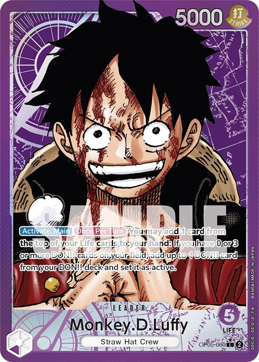 Image for Monkey.D.Luffy (060) (Alternate Art) - One Piece Card Game