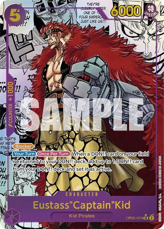 Image for Eustass"Captain"Kid (Alternate Art) (Manga) - One Piece Card Game