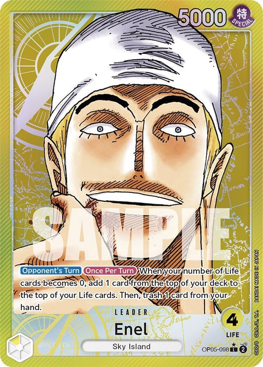 Image for Enel (098) (Alternate Art) - One Piece Card Game