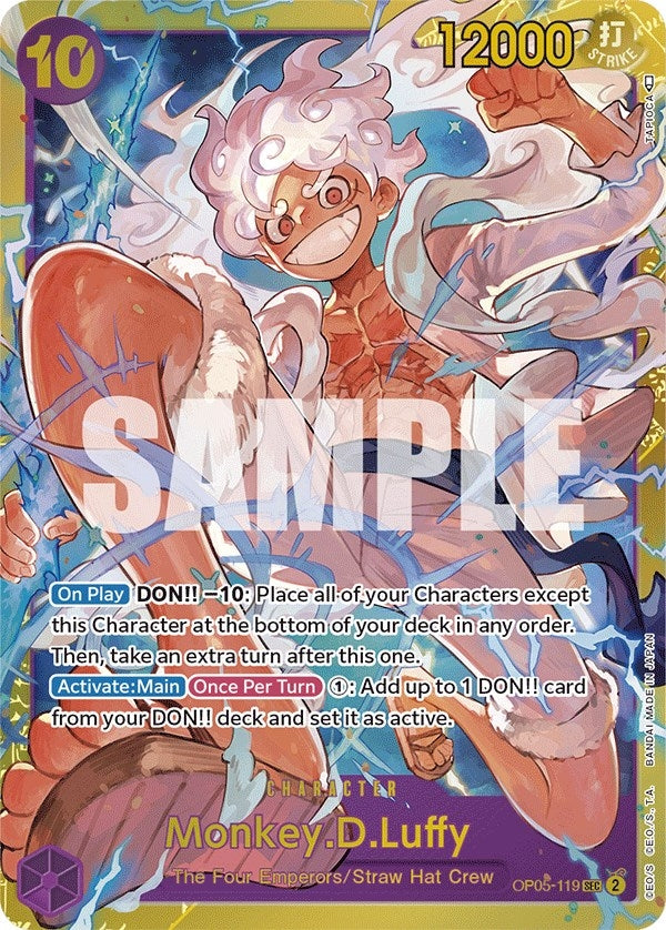 Image for Monkey.D.Luffy (119) - One Piece Card Game