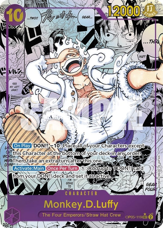 Image for Monkey.D.Luffy (119) (Alternate Art) (Manga) - One Piece Card Game