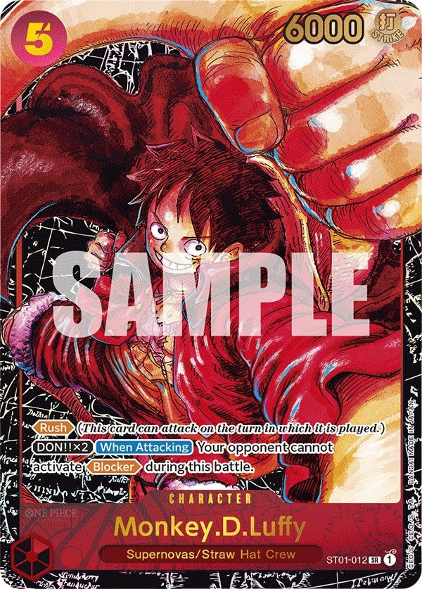 Image for Monkey.D.Luffy (012) (Alternate Art) - One Piece Card Game