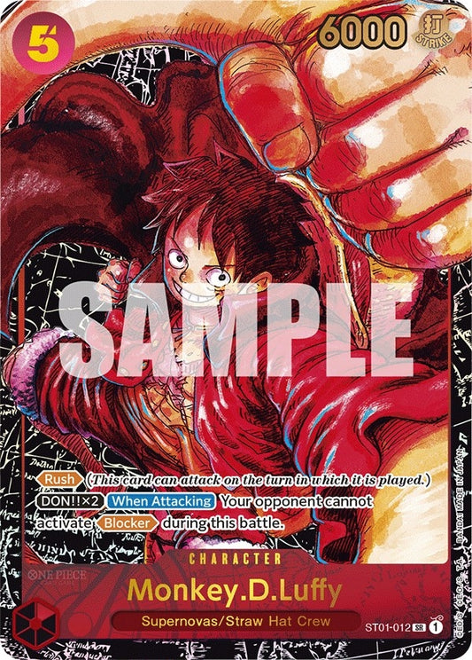 Image for Monkey.D.Luffy (012) (Alternate Art) - One Piece Card Game