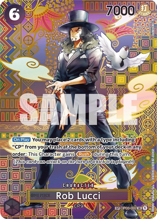 Image for Rob Lucci (092) (SP) - One Piece Card Game