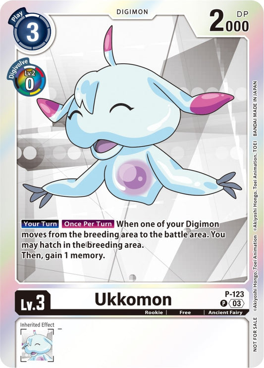 Image for Ukkomon - P-123 (Tamer Party Pack -The Beginning- Ver. 2.0) - Digimon Card Game