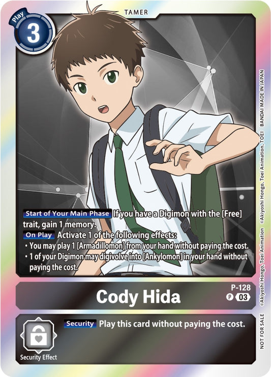 Image for Cody Hida - P-128 (Tamer Party Pack -The Beginning- Ver. 2.0) - Digimon Card Game