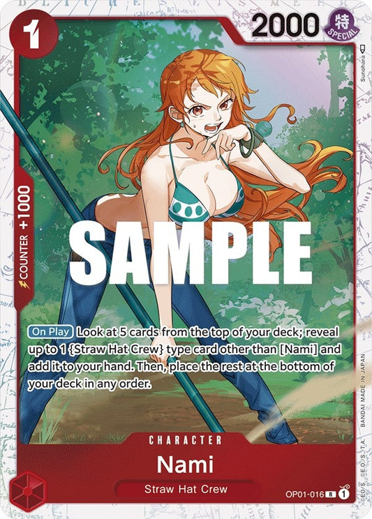 Image for Nami - OP01-016 (Ultra Deck: The Three Captains) - One Piece Card Game