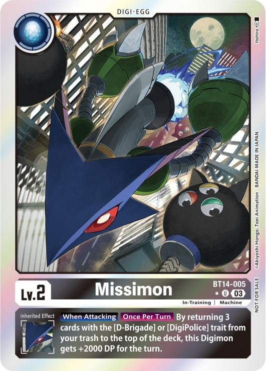 Image for Missimon (Blast Ace Box Promotion Pack) - Digimon Card Game