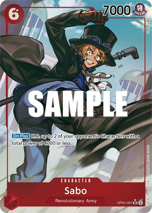 Image for Sabo (007) (Alternate Art) - One Piece Card Game