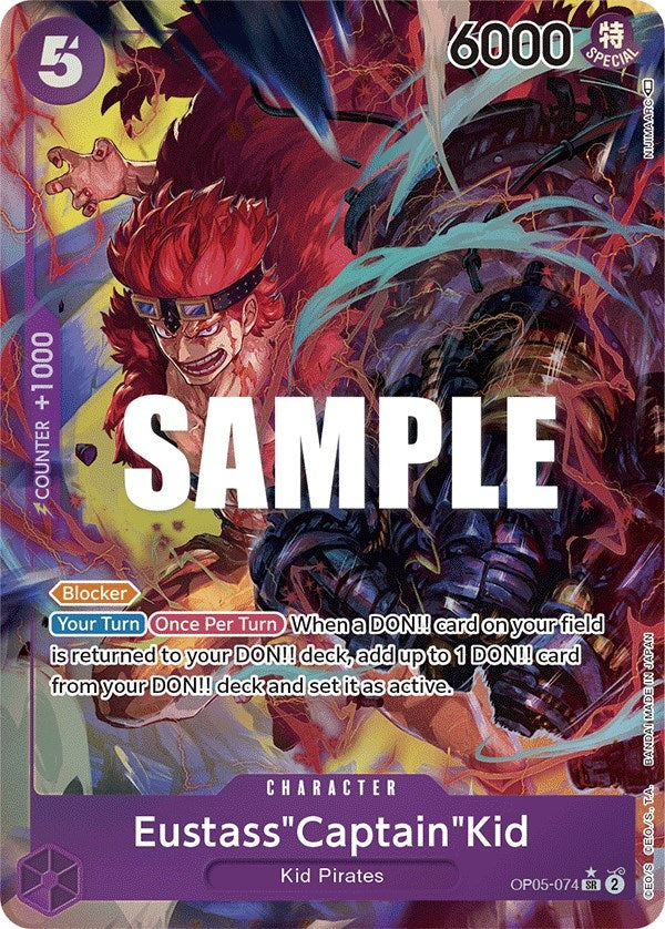 Image for Eustass"Captain"Kid (Alternate Art) - One Piece Card Game