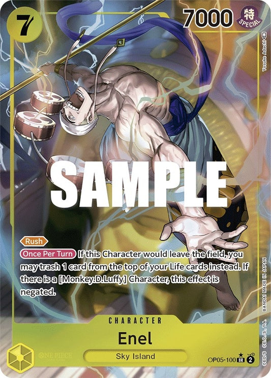 Image for Enel (100) (Alternate Art) - One Piece Card Game