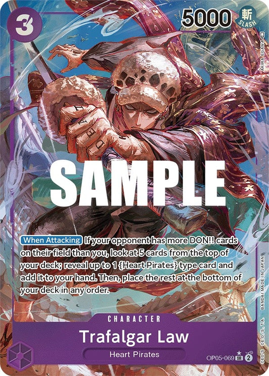 Image for Trafalgar Law (Alternate Art) (069) - One Piece Card Game