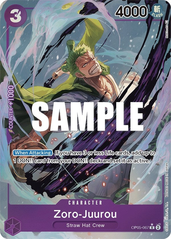 Image for Zoro-Juurou (Alternate Art) - One Piece Card Game