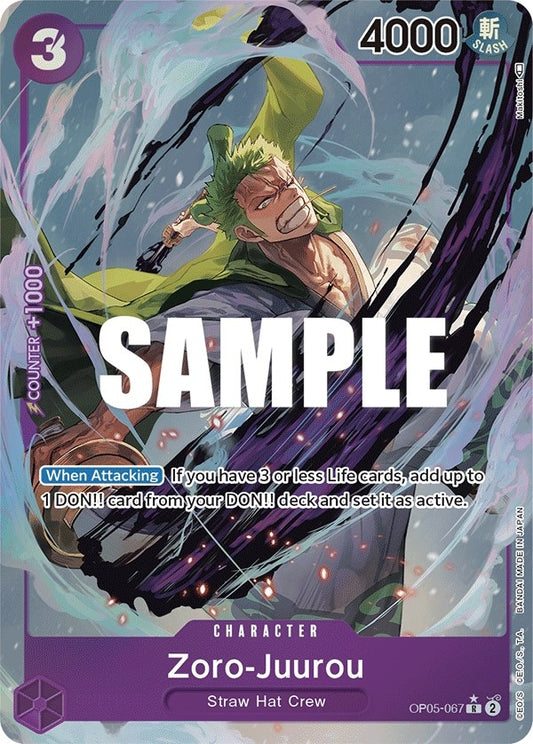 Image for Zoro-Juurou (Alternate Art) - One Piece Card Game