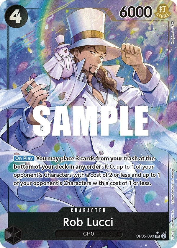 Image for Rob Lucci (093) (Alternate Art) - One Piece Card Game