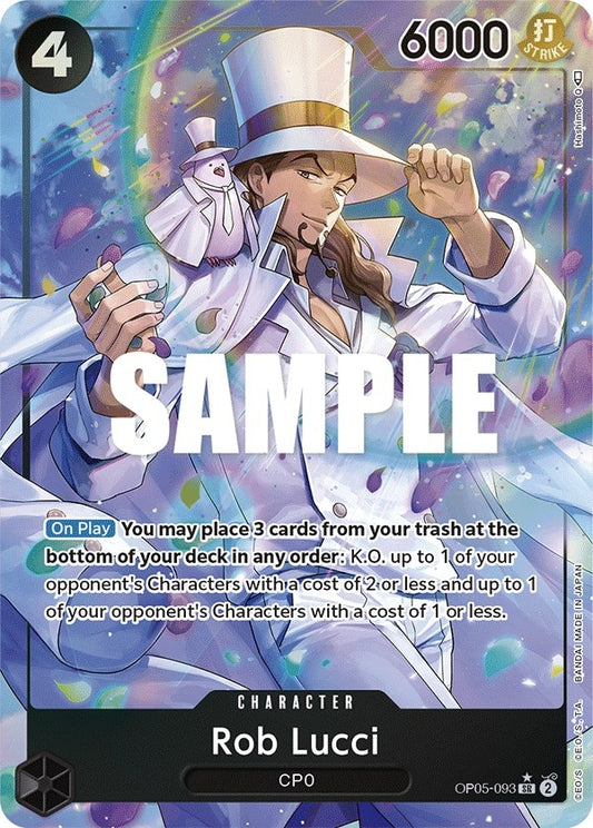 Image for Rob Lucci (093) (Alternate Art) - One Piece Card Game