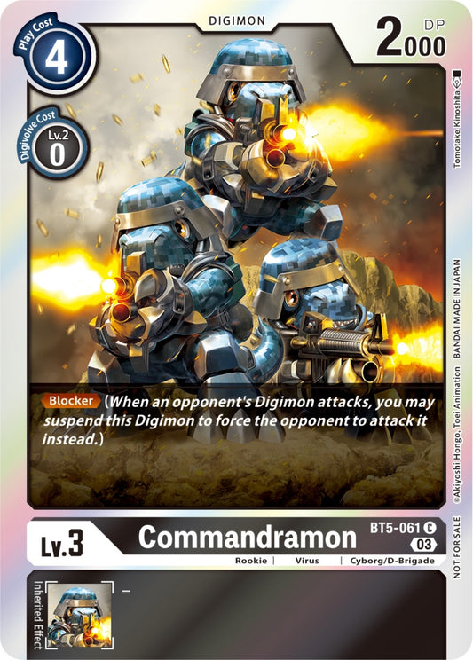 Image for Commandramon (Winner Pack -Blast Ace-) - Digimon Card Game