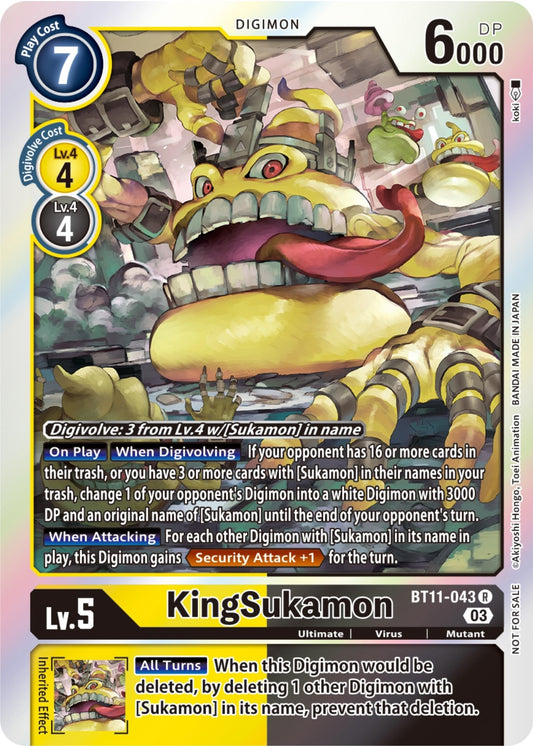 Image for KingSukamon (Winner Pack -Blast Ace-) - Digimon Card Game