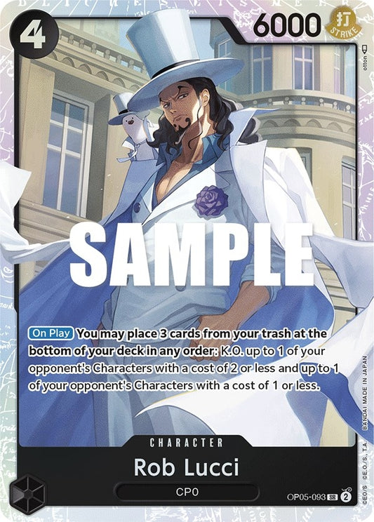 Image for Rob Lucci (093) - One Piece Card Game