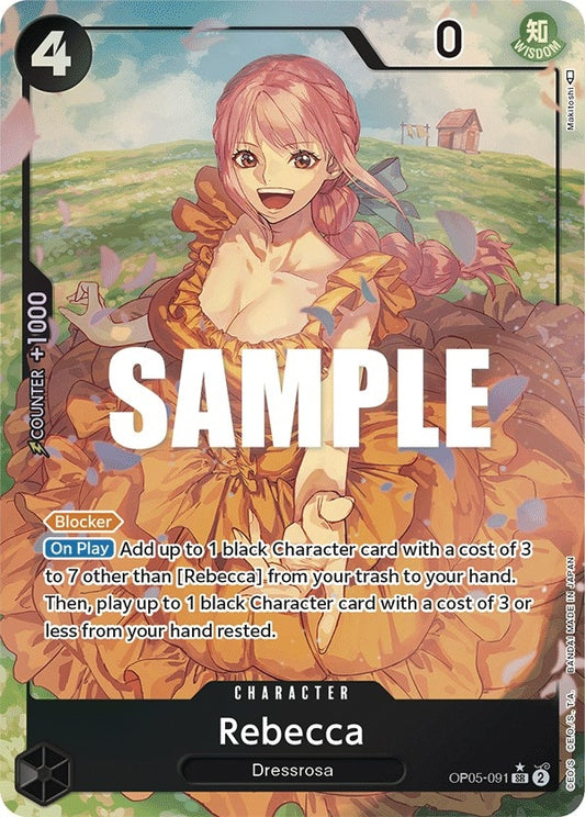 Image for Rebecca (Alternate Art) - One Piece Card Game