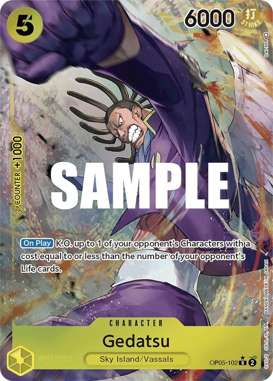 Image for Gedatsu (Alternate Art) - One Piece Card Game