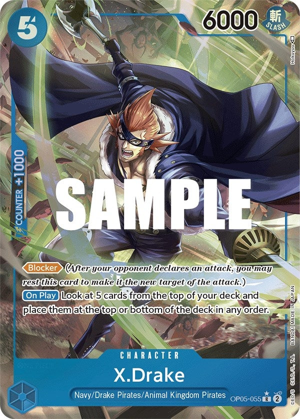 Image for X.Drake (Alternate Art) - One Piece Card Game
