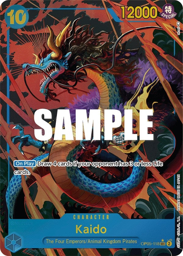 Image for Kaido (118) (Alternate Art) - One Piece Card Game