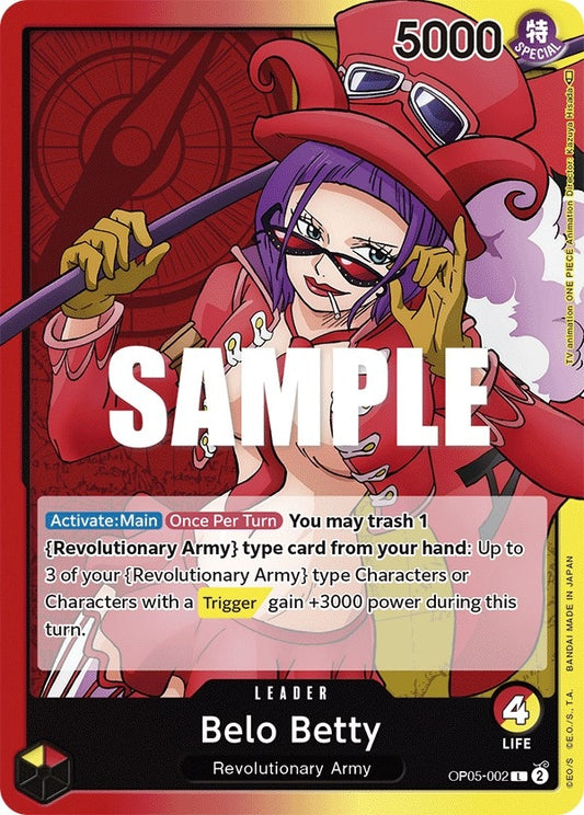 Image for Belo Betty (002) - One Piece Card Game