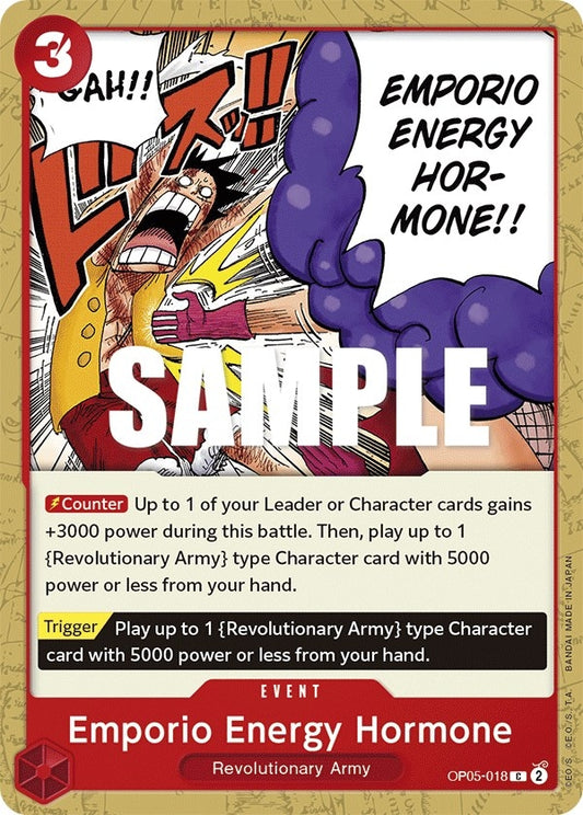 Image for Emporio Energy Hormone - One Piece Card Game