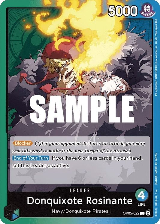 Image for Donquixote Rosinante (022) - One Piece Card Game