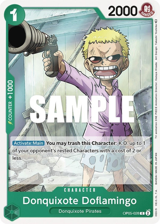 Image for Donquixote Doflamingo (028) - One Piece Card Game