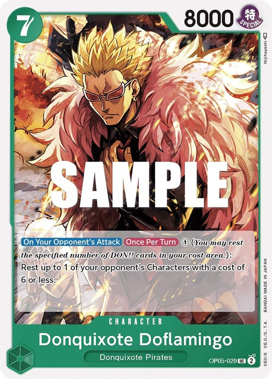 Image for Donquixote Doflamingo (029) - One Piece Card Game