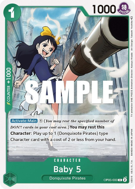 Image for Baby 5 (033) - One Piece Card Game