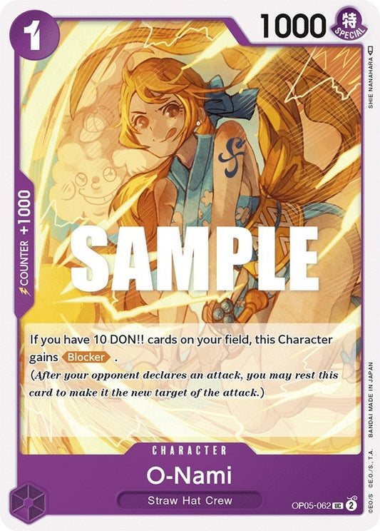 Image for O-Nami - One Piece Card Game