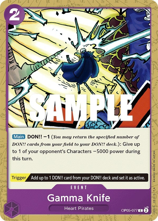 Image for Gamma Knife - One Piece Card Game