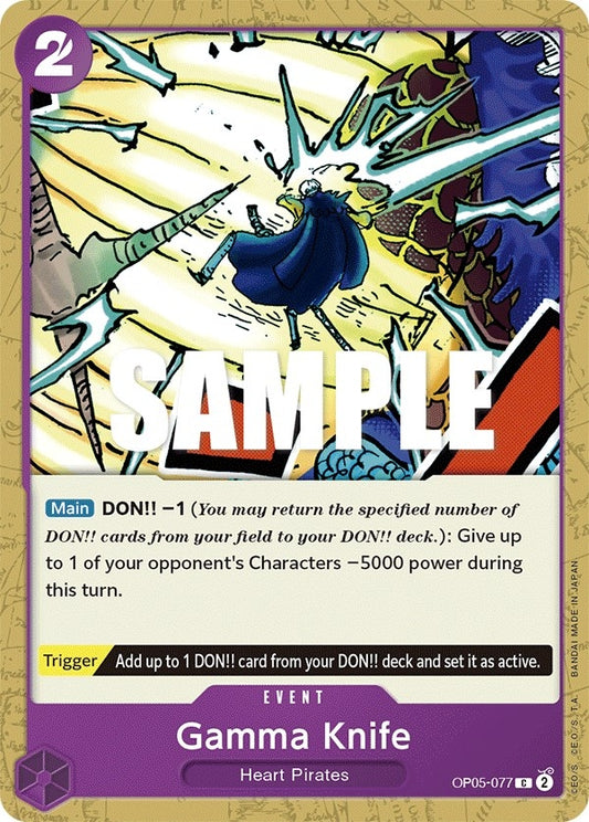 Image for Gamma Knife - One Piece Card Game